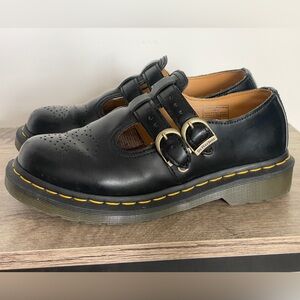 Doc Marten Mary Jane’s Black Patent Leather New size 6 EU 37